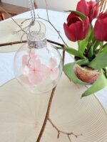 Velykinis pakabinamas, stiklinis, kiaušinis Ø 5x8 cm - Image 6