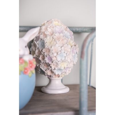 Kiaušinio formos dekoracija 19cm aukščio