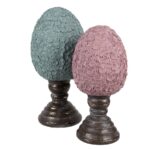 Kiaušinio formos dekoracija 34cm aukščio - Image 3