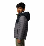 Columbia Powder Lite II Hooded neperšlampama striukė berniukams - Image 4