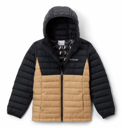 Columbia Powder Lite II Hooded neperšlampama striukė berniukams